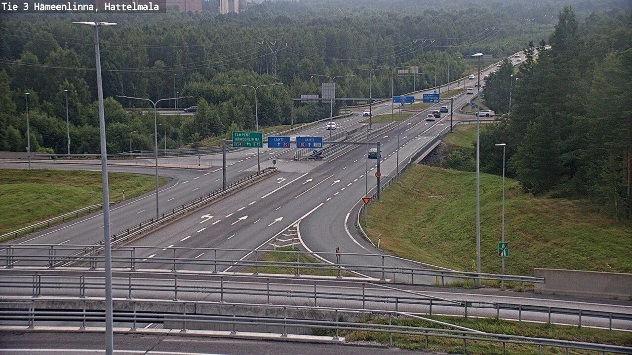 Kelikamerat Kuva Tie 3 Hämeenlinna, Hattelmala, Hämeenlinna, Kanta-Häme