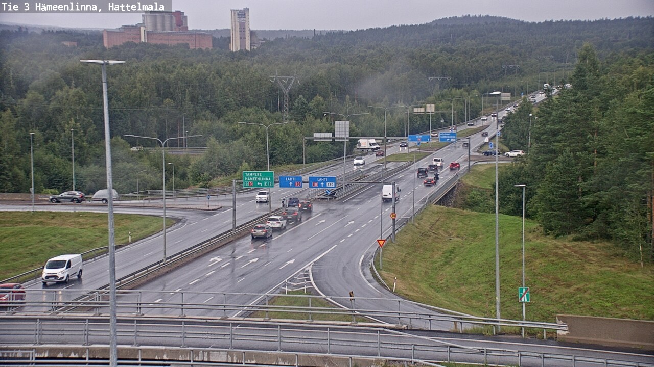 Kelikamerat Kuva Tie 3 Hämeenlinna, Hattelmala, Hämeenlinna, Kanta-Häme
