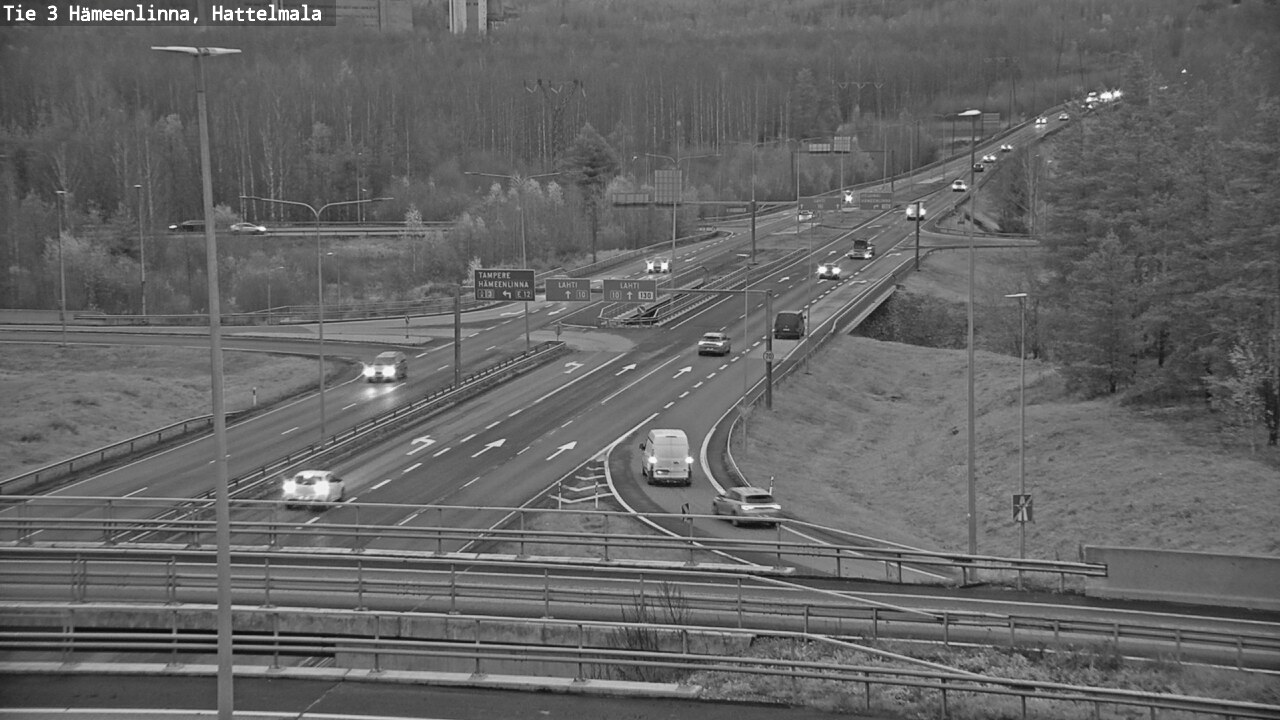 Kelikamerat Kuva Tie 3 Hämeenlinna, Hattelmala, Hämeenlinna, Kanta-Häme