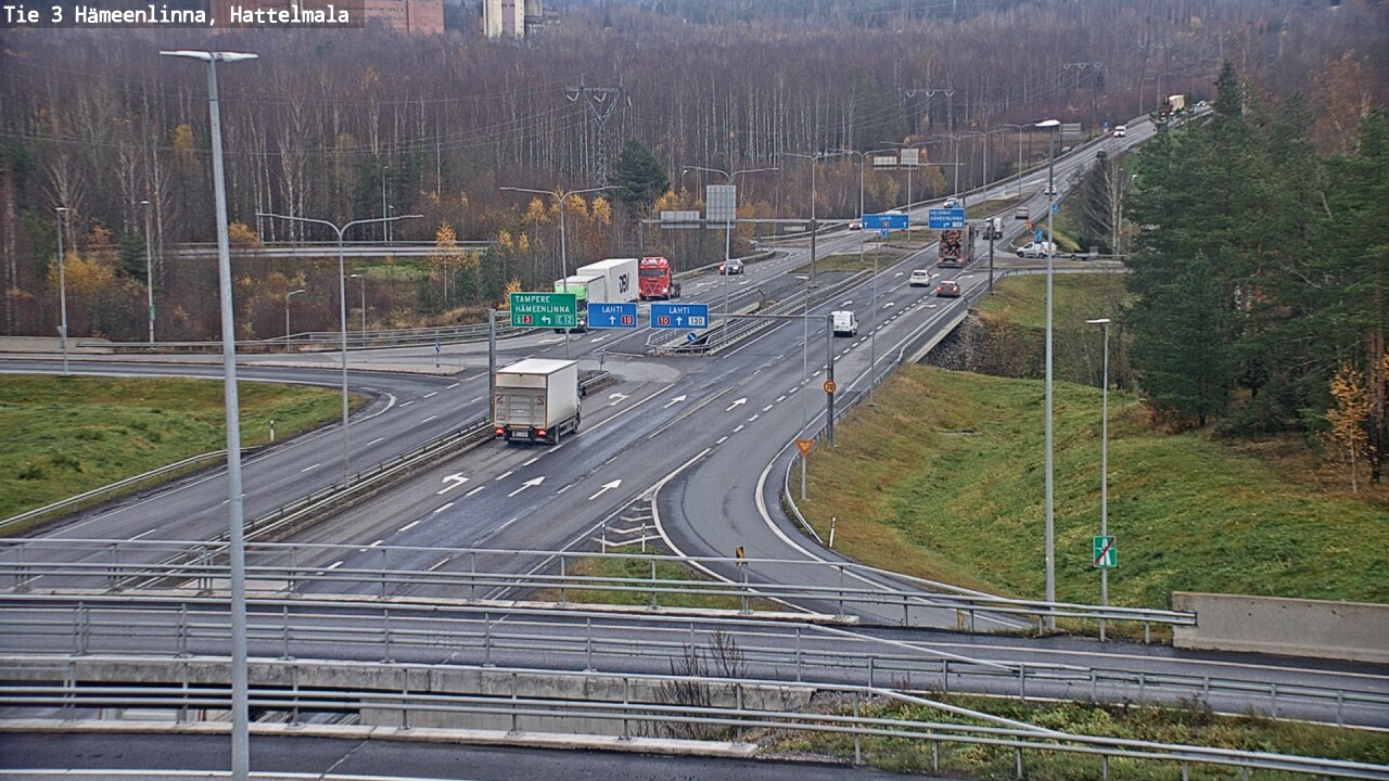 Kelikamerat Kuva Tie 3 Hämeenlinna, Hattelmala, Hämeenlinna, Kanta-Häme