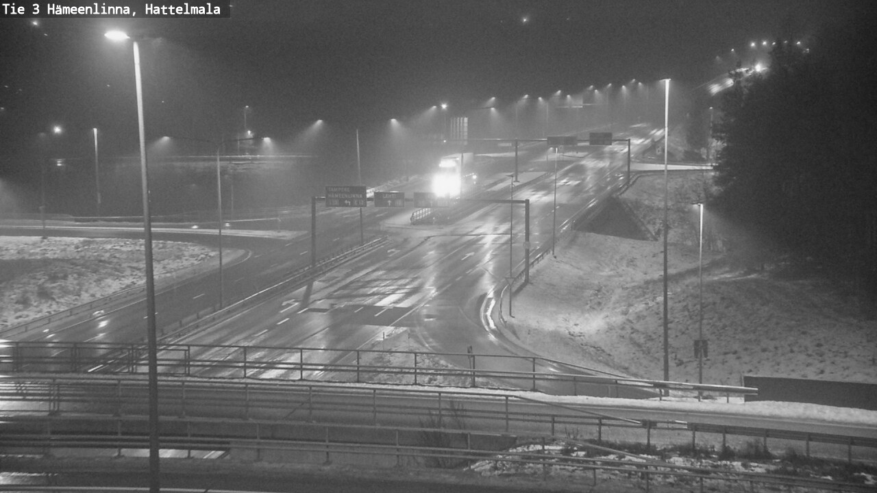 Weather Camera Image Road 3 Hämeenlinna, Hattelmala, Hämeenlinna, Kanta-Häme