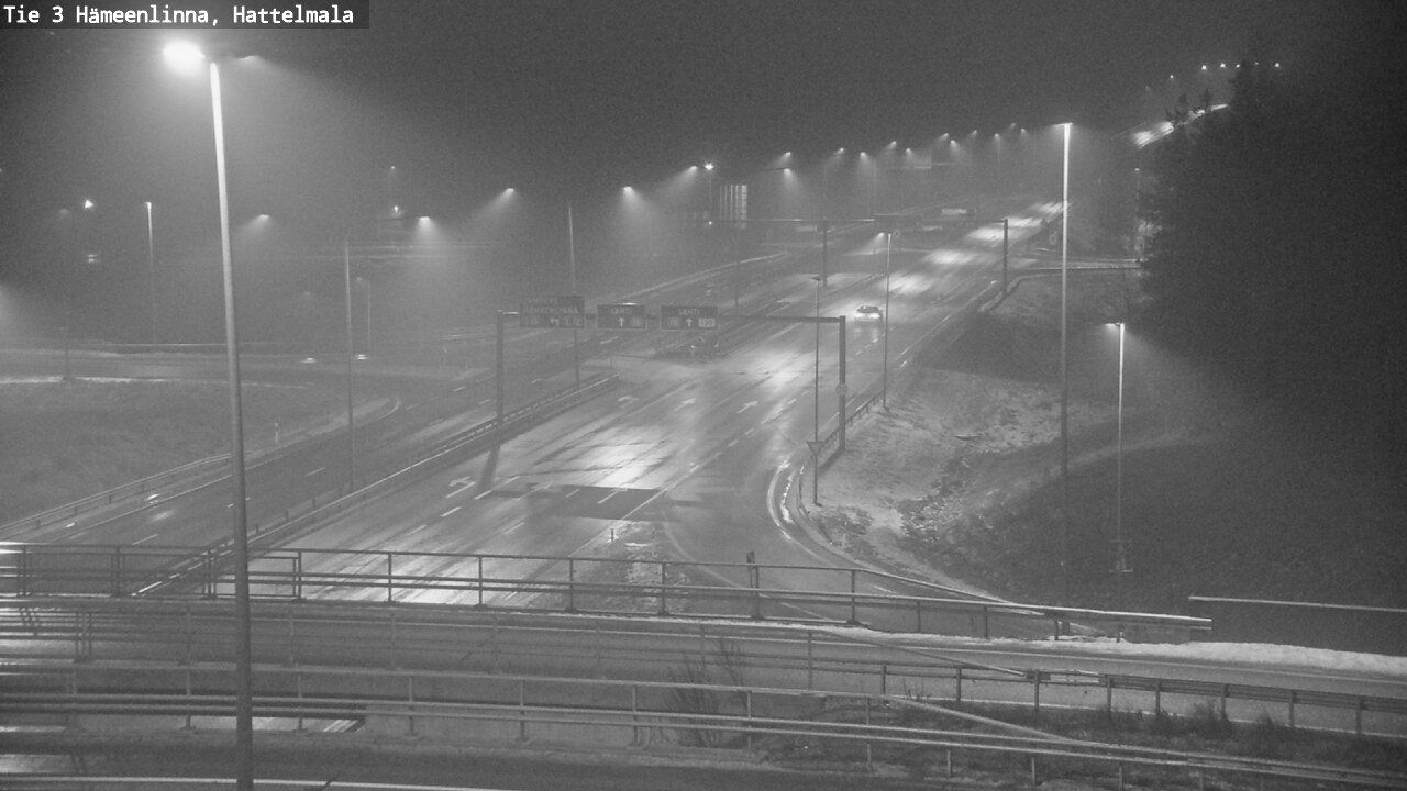 Weather Camera Image Road 3 Hämeenlinna, Hattelmala, Hämeenlinna, Kanta-Häme
