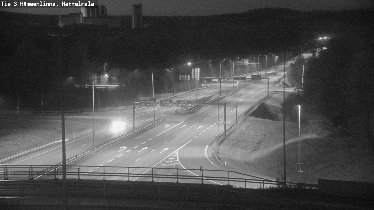 Kelikamerat Kuva Tie 3 Hämeenlinna, Hattelmala, Hämeenlinna, Kanta-Häme