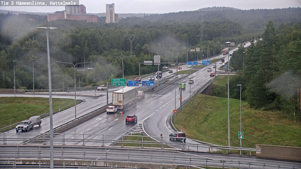Kelikamerat Kuva Tie 3 Hämeenlinna, Hattelmala, Hämeenlinna, Kanta-Häme