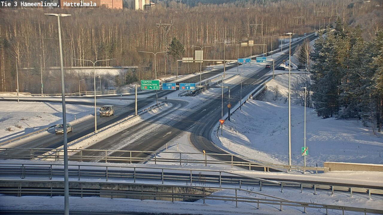Kelikamerat Kuva Tie 3 Hämeenlinna, Hattelmala, Hämeenlinna, Kanta-Häme