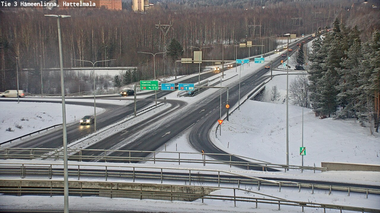Kelikamerat Kuva Tie 3 Hämeenlinna, Hattelmala, Hämeenlinna, Kanta-Häme