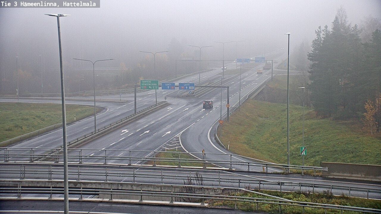 Kelikamerat Kuva Tie 3 Hämeenlinna, Hattelmala, Hämeenlinna, Kanta-Häme