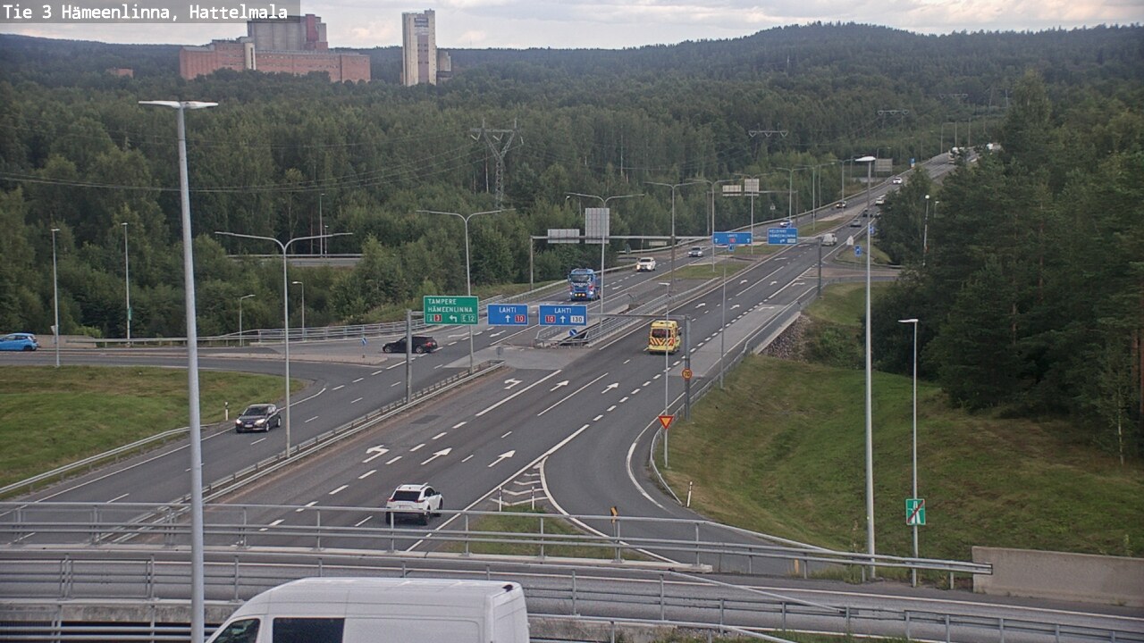 Kelikamerat Kuva Tie 3 Hämeenlinna, Hattelmala, Hämeenlinna, Kanta-Häme