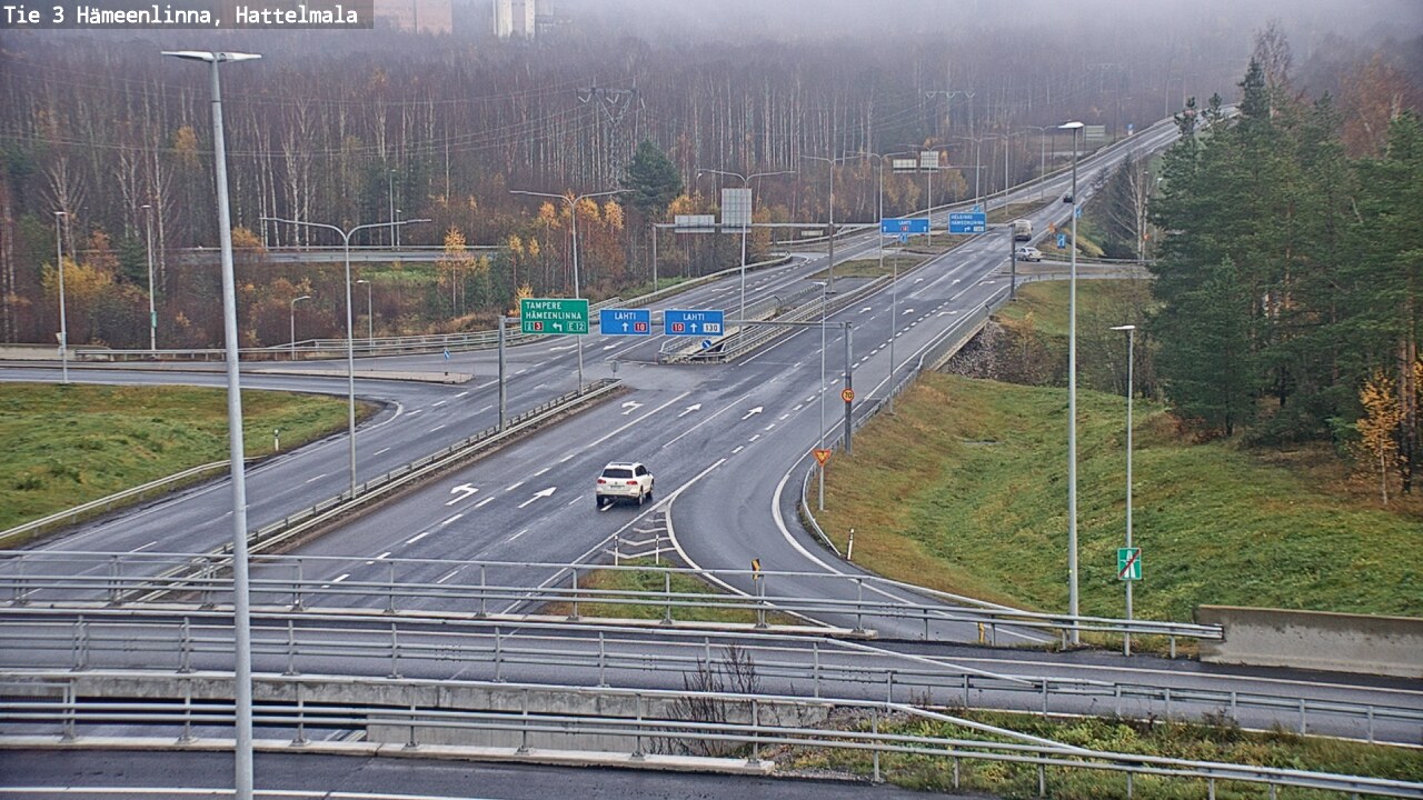 Kelikamerat Kuva Tie 3 Hämeenlinna, Hattelmala, Hämeenlinna, Kanta-Häme