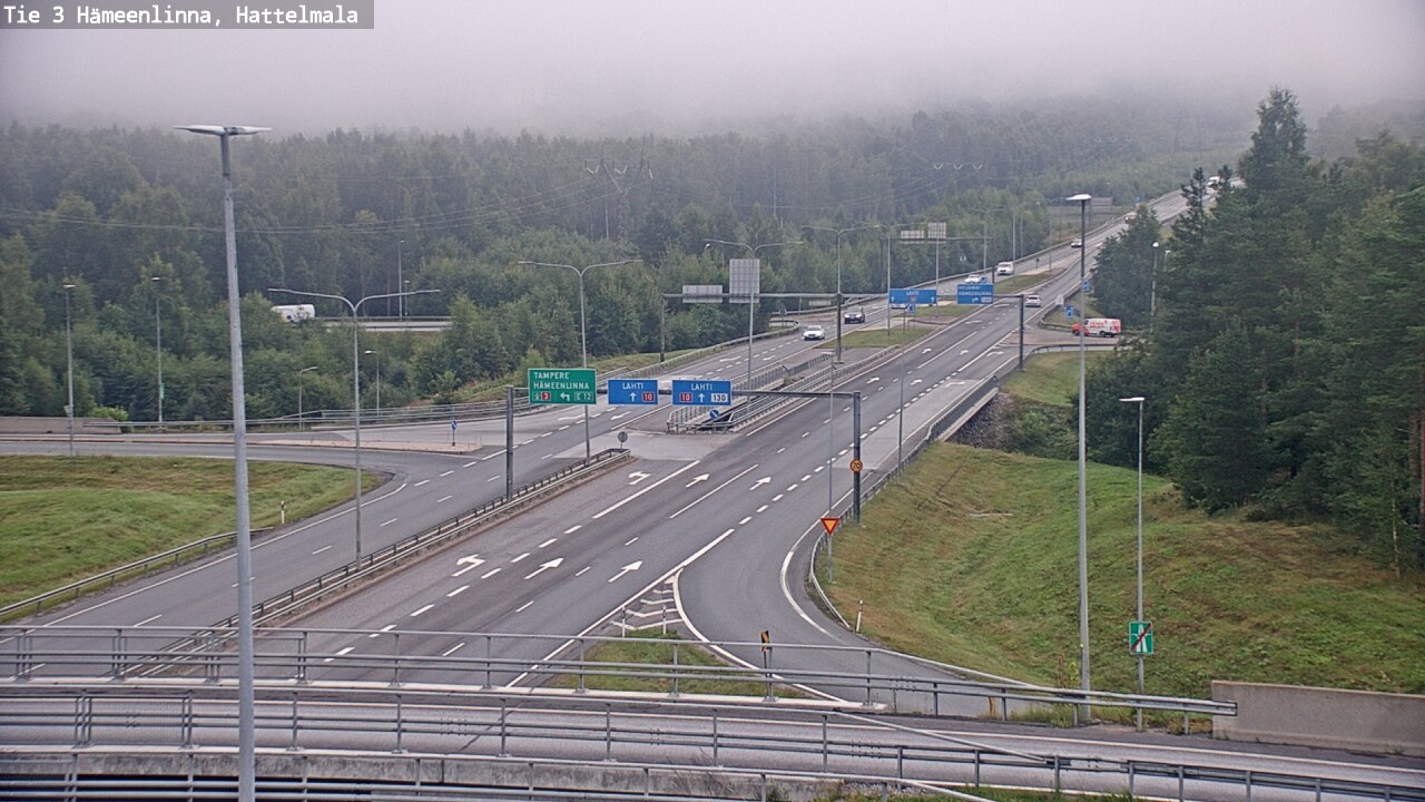 Weather Camera Image Road 3 Hämeenlinna, Hattelmala, Hämeenlinna, Kanta-Häme
