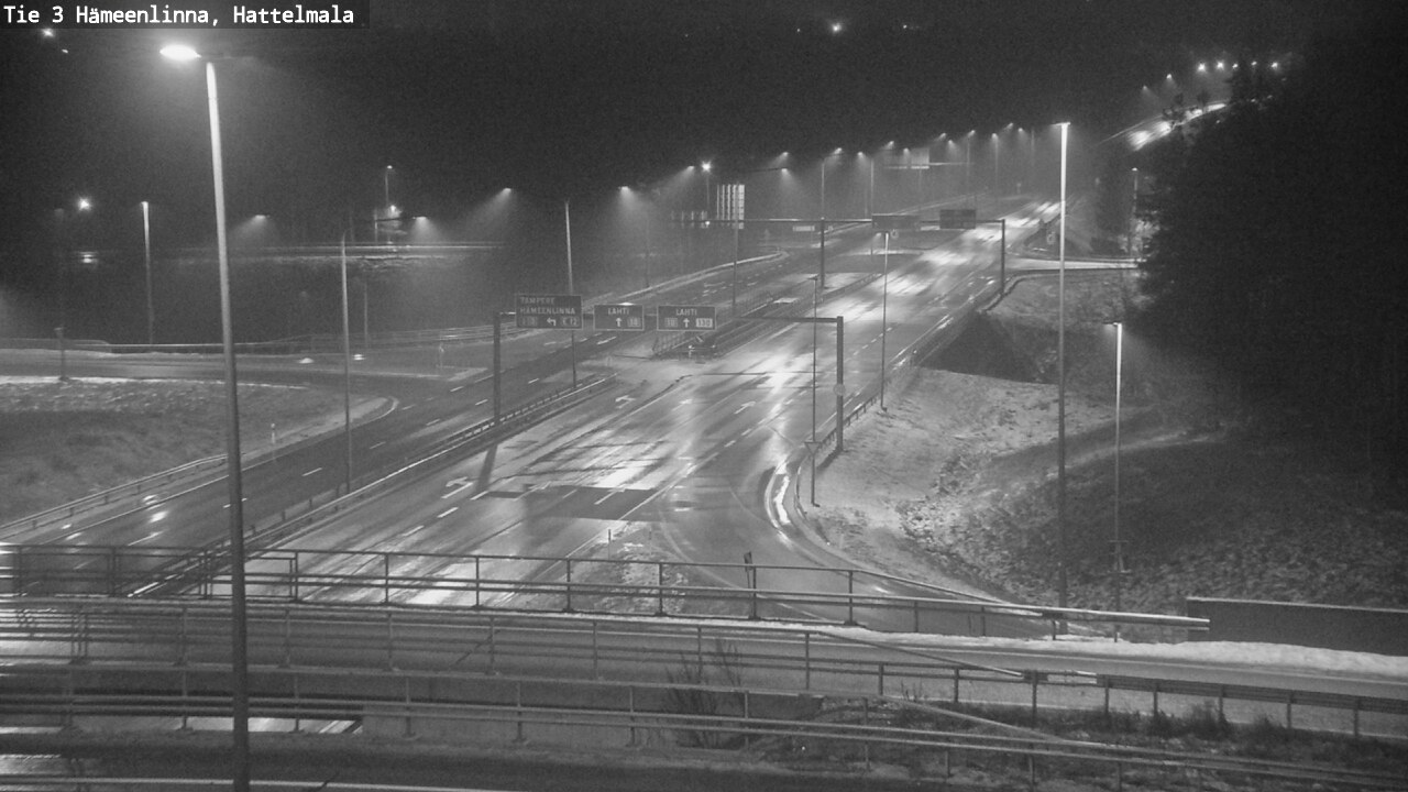 Weather Camera Image Road 3 Hämeenlinna, Hattelmala, Hämeenlinna, Kanta-Häme