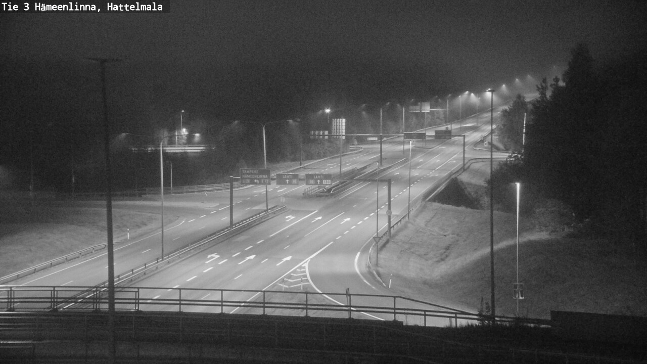 Kelikamerat Kuva Tie 3 Hämeenlinna, Hattelmala, Hämeenlinna, Kanta-Häme