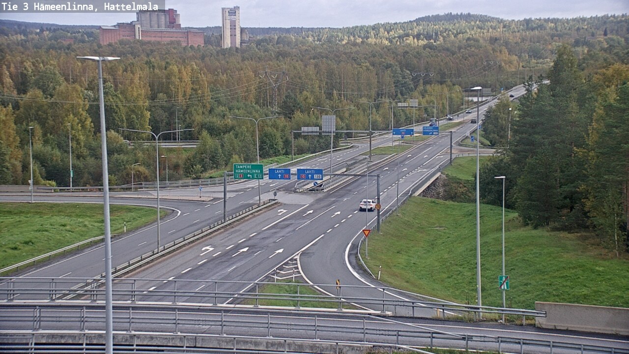 Kelikamerat Kuva Tie 3 Hämeenlinna, Hattelmala, Hämeenlinna, Kanta-Häme