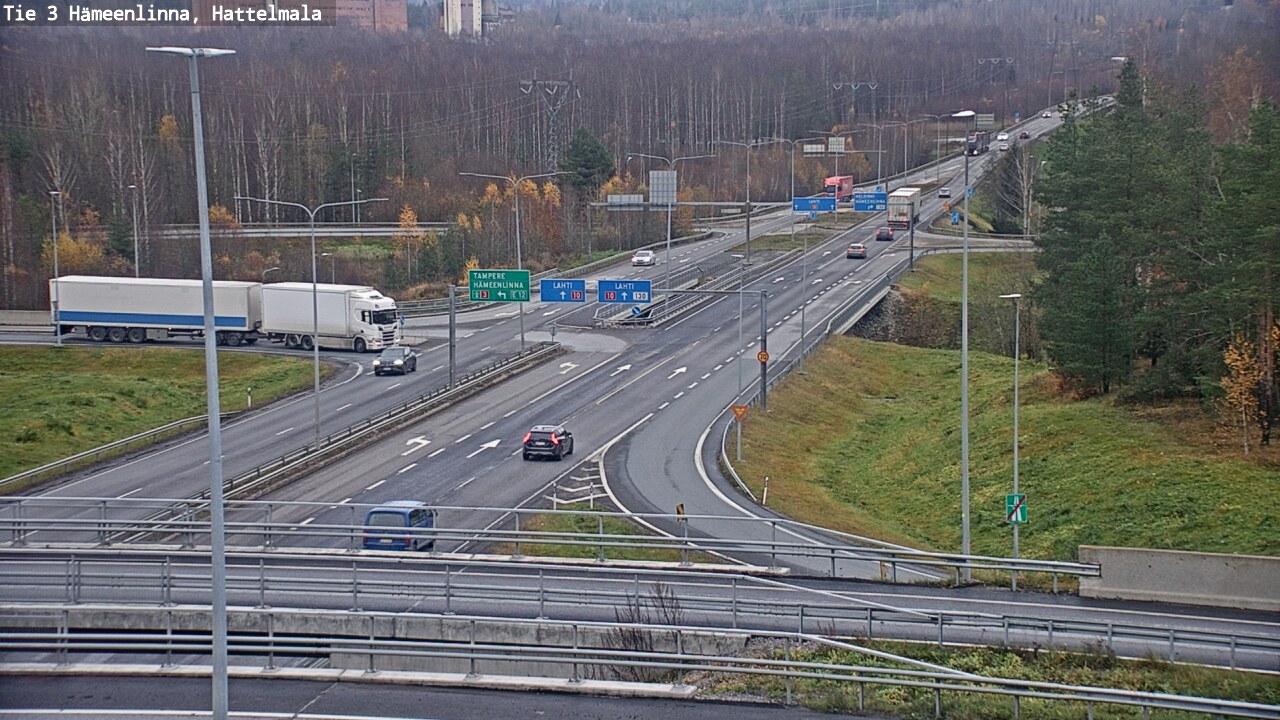 Kelikamerat Kuva Tie 3 Hämeenlinna, Hattelmala, Hämeenlinna, Kanta-Häme