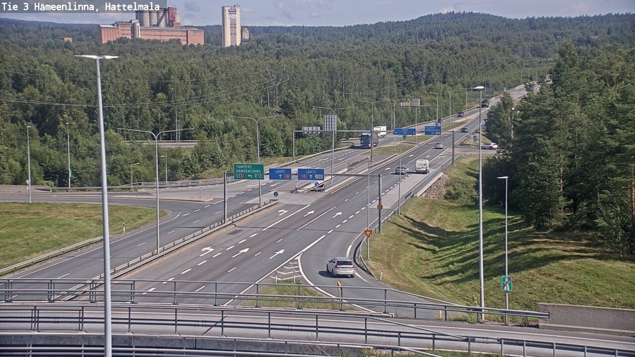 Kelikamerat Kuva Tie 3 Hämeenlinna, Hattelmala, Hämeenlinna, Kanta-Häme
