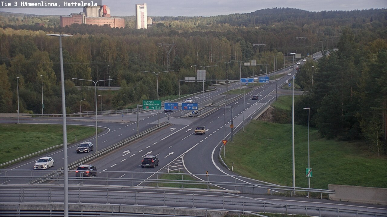 Kelikamerat Kuva Tie 3 Hämeenlinna, Hattelmala, Hämeenlinna, Kanta-Häme