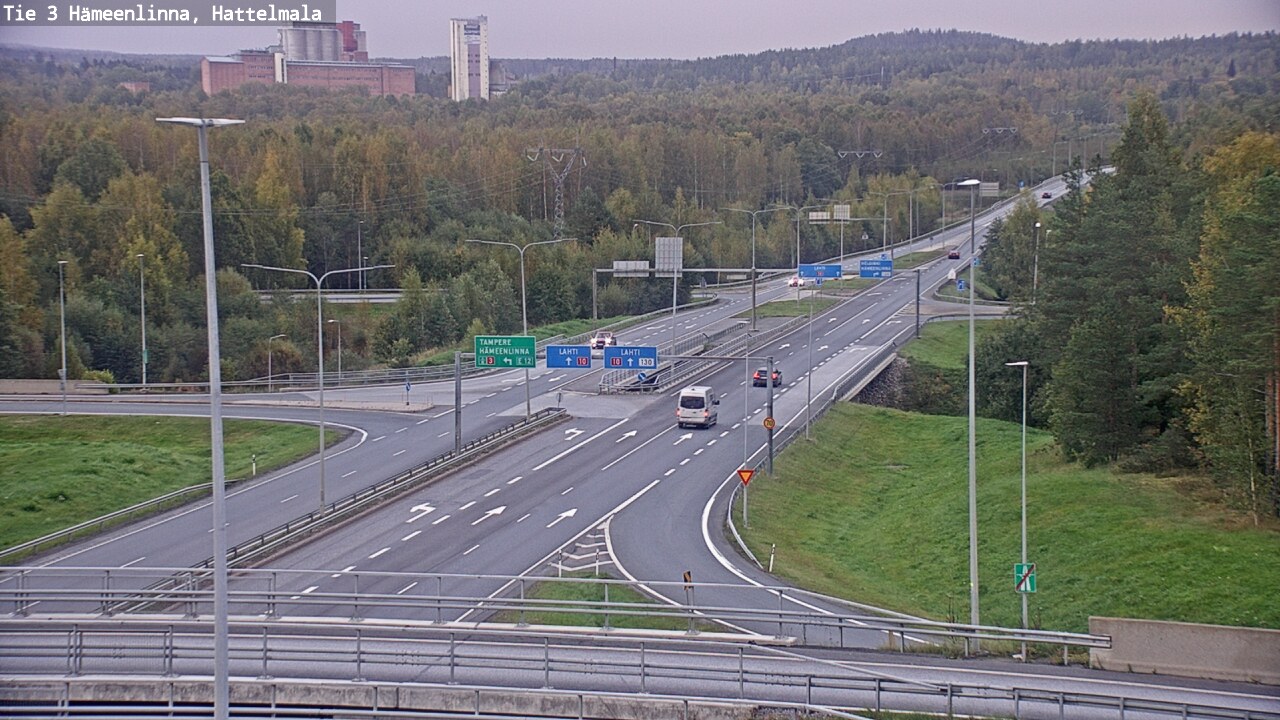 Kelikamerat Kuva Tie 3 Hämeenlinna, Hattelmala, Hämeenlinna, Kanta-Häme