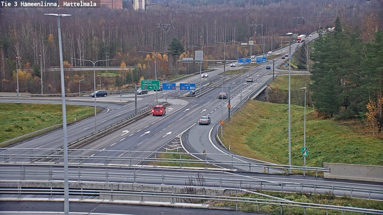 Kelikamerat Kuva Tie 3 Hämeenlinna, Hattelmala, Hämeenlinna, Kanta-Häme
