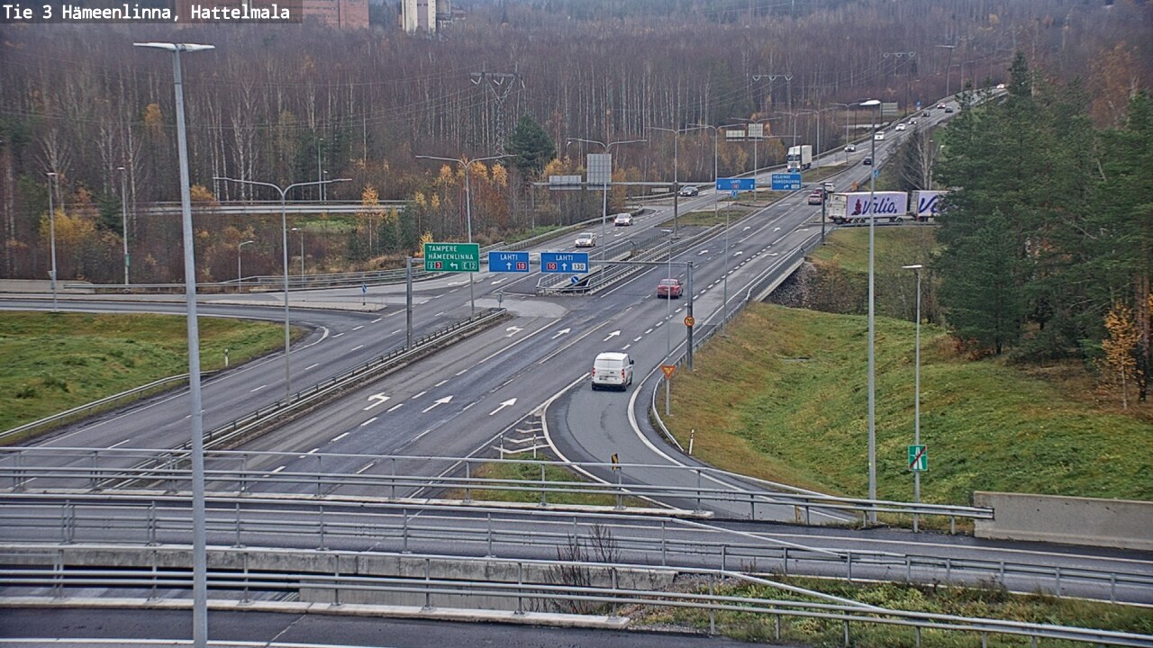 Kelikamerat Kuva Tie 3 Hämeenlinna, Hattelmala, Hämeenlinna, Kanta-Häme