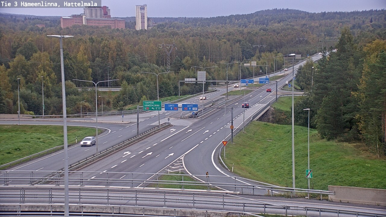 Kelikamerat Kuva Tie 3 Hämeenlinna, Hattelmala, Hämeenlinna, Kanta-Häme