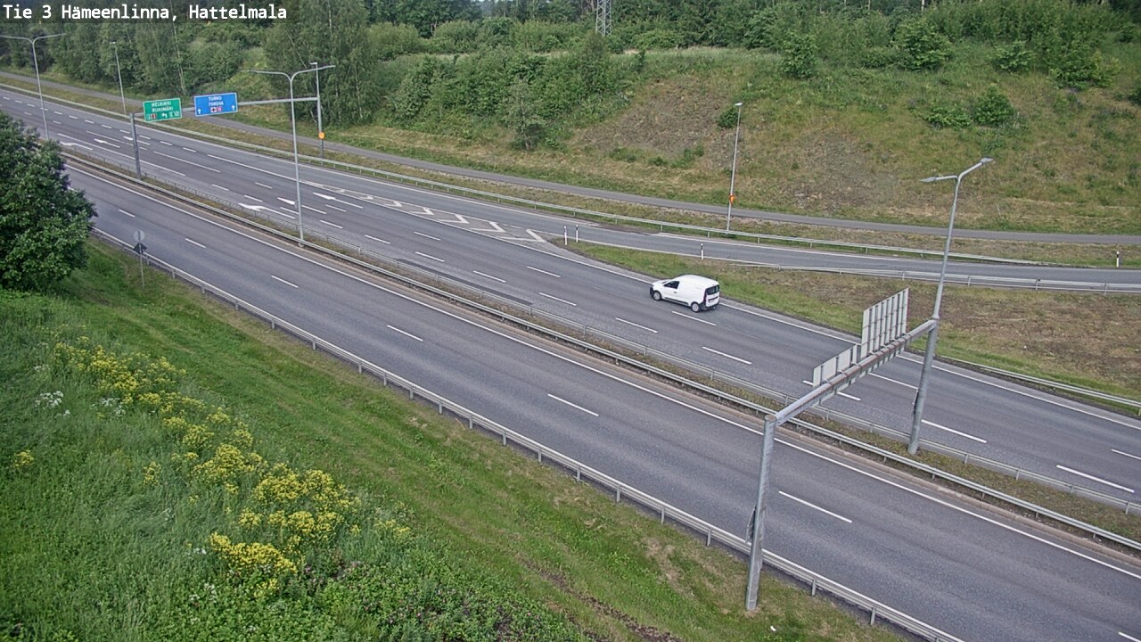 Kelikamerat Kuva Tie 3 Hämeenlinna, Hattelmala, Hämeenlinna, Kanta-Häme