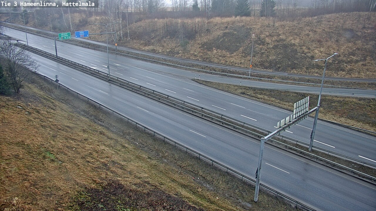 Kelikamerat Kuva Tie 3 Hämeenlinna, Hattelmala, Hämeenlinna, Kanta-Häme