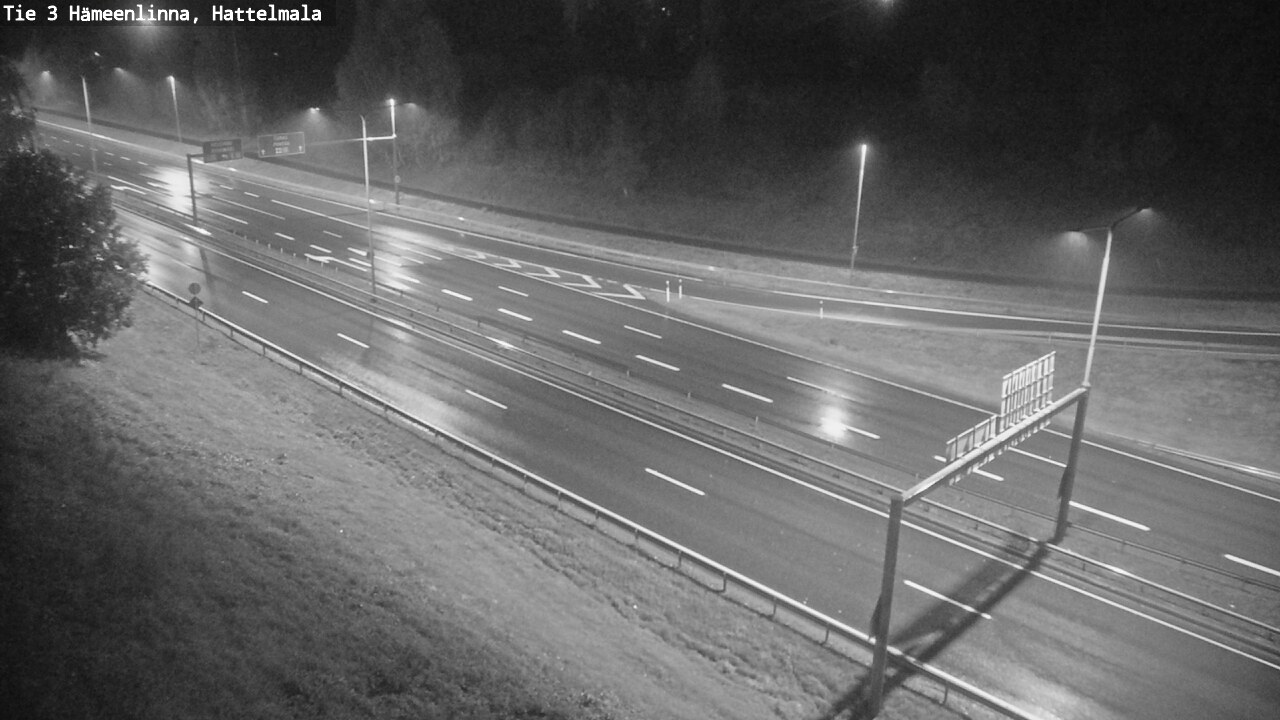 Weather Camera Image Road 3 Hämeenlinna, Hattelmala, Hämeenlinna, Kanta-Häme