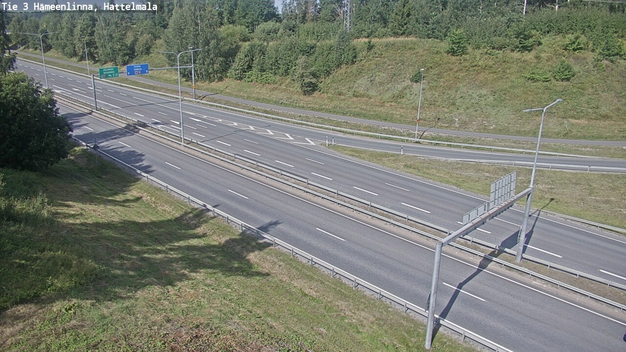 Kelikamerat Kuva Tie 3 Hämeenlinna, Hattelmala, Hämeenlinna, Kanta-Häme