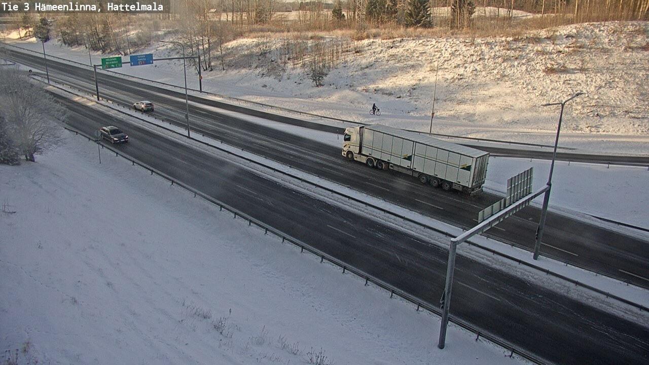 Kelikamerat Kuva Tie 3 Hämeenlinna, Hattelmala, Hämeenlinna, Kanta-Häme