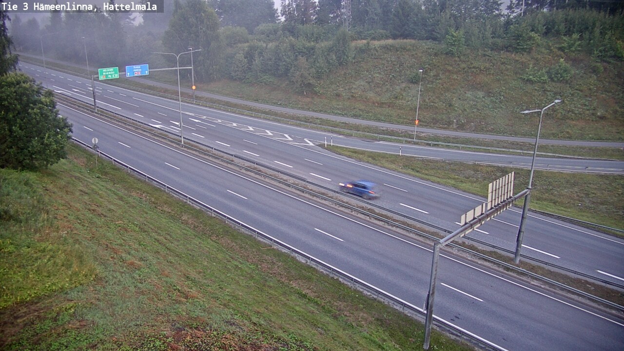 Kelikamerat Kuva Tie 3 Hämeenlinna, Hattelmala, Hämeenlinna, Kanta-Häme