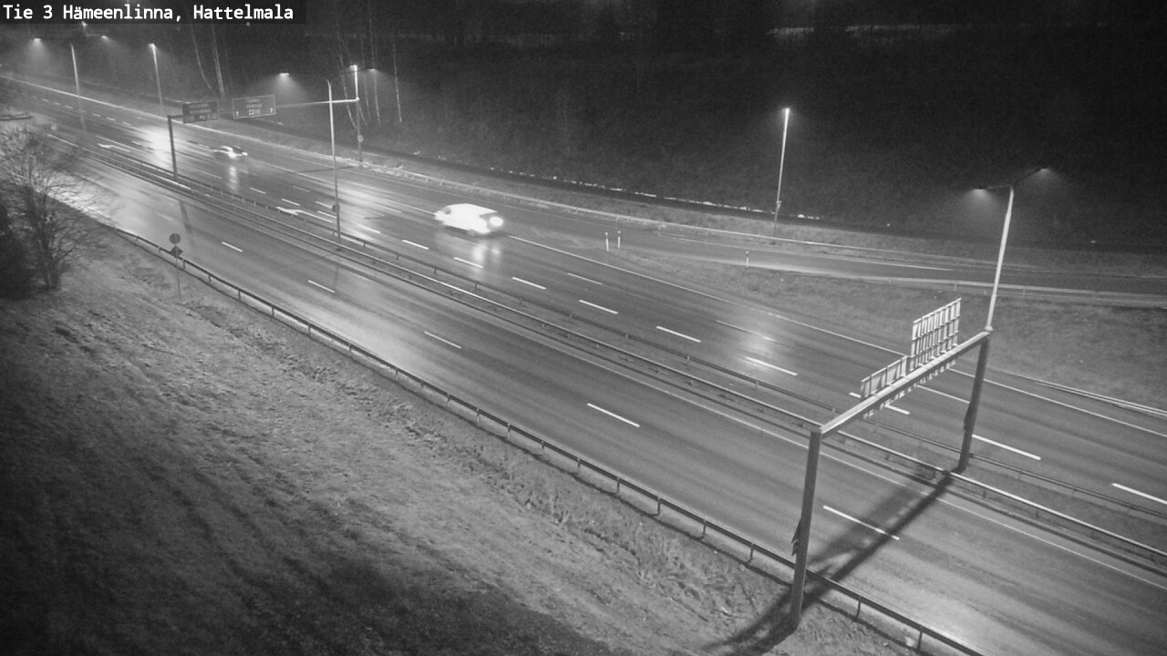 Weather Camera Image Road 3 Hämeenlinna, Hattelmala, Hämeenlinna, Kanta-Häme