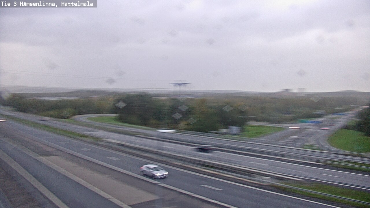 Weather Camera Image Road 3 Hämeenlinna, Hattelmala, Hämeenlinna, Kanta-Häme