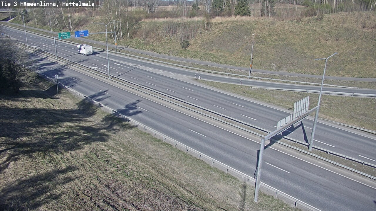 Kelikamerat Kuva Tie 3 Hämeenlinna, Hattelmala, Hämeenlinna, Kanta-Häme