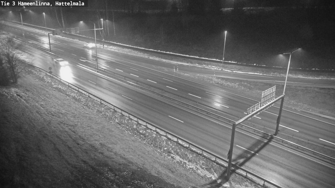 Weather Camera Image Väg 3 Tavastehus, Hattelmala, Hämeenlinna, Kanta-Häme