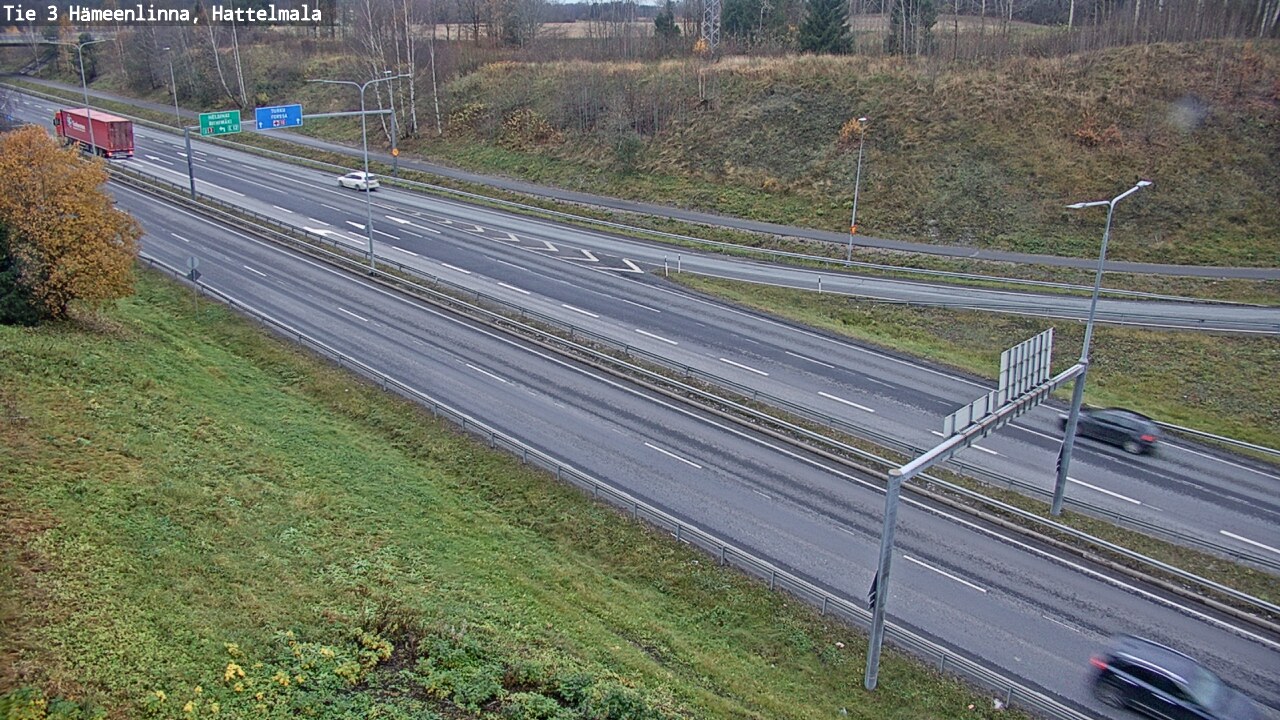 Kelikamerat Kuva Tie 3 Hämeenlinna, Hattelmala, Hämeenlinna, Kanta-Häme