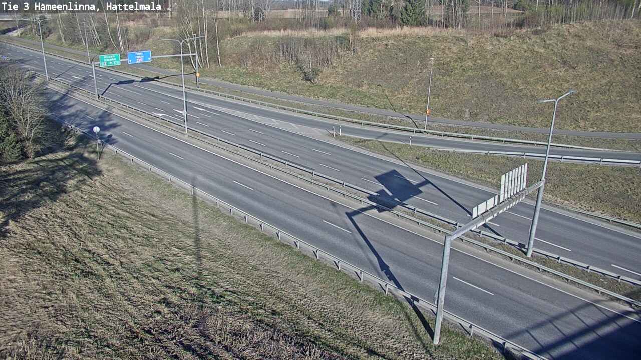 Kelikamerat Kuva Tie 3 Hämeenlinna, Hattelmala, Hämeenlinna, Kanta-Häme