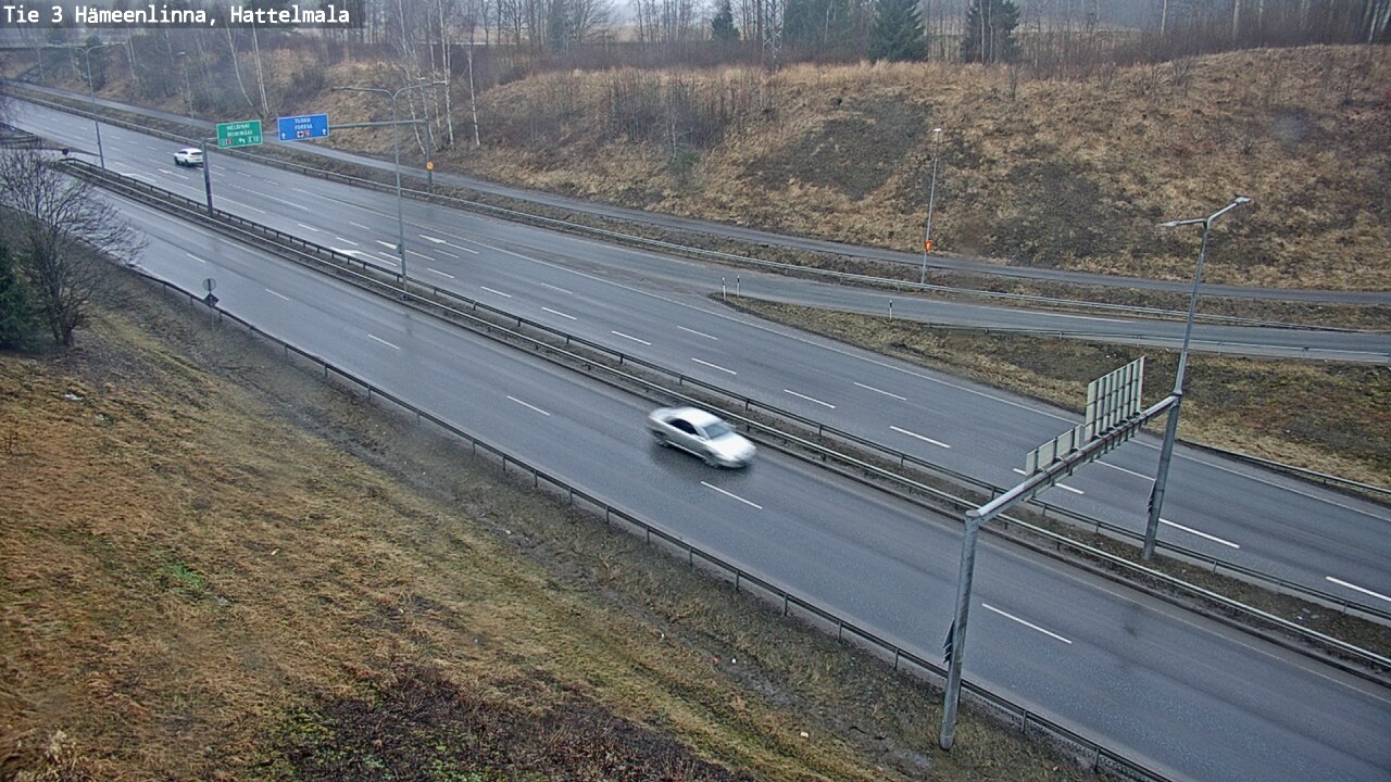 Kelikamerat Kuva Tie 3 Hämeenlinna, Hattelmala, Hämeenlinna, Kanta-Häme