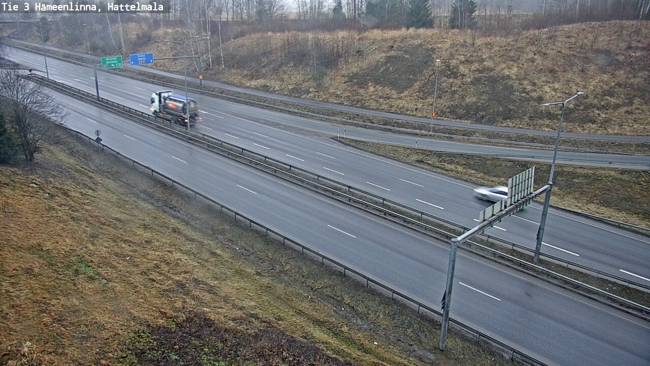 Kelikamerat Kuva Tie 3 Hämeenlinna, Hattelmala, Hämeenlinna, Kanta-Häme