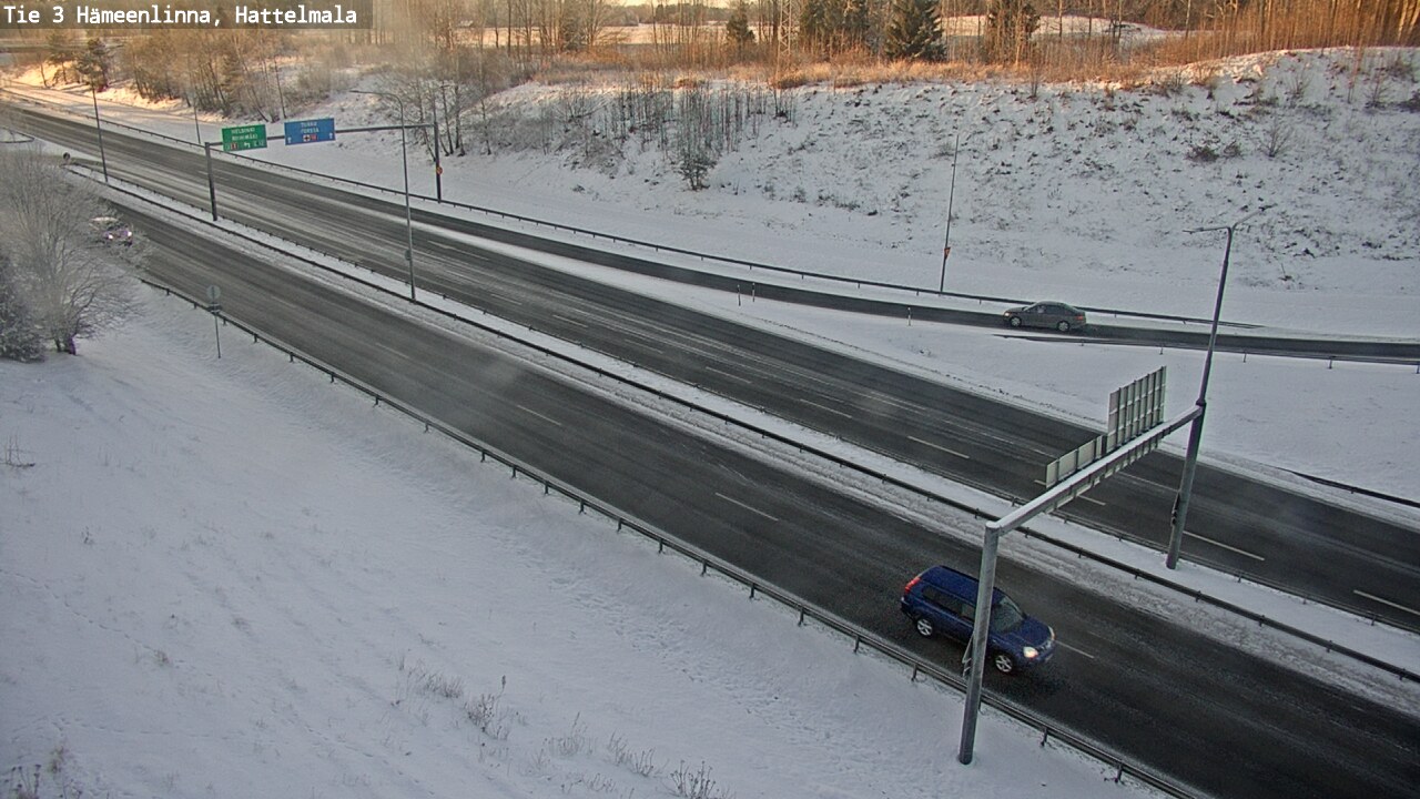 Kelikamerat Kuva Tie 3 Hämeenlinna, Hattelmala, Hämeenlinna, Kanta-Häme