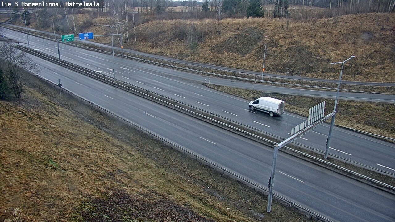 Kelikamerat Kuva Tie 3 Hämeenlinna, Hattelmala, Hämeenlinna, Kanta-Häme