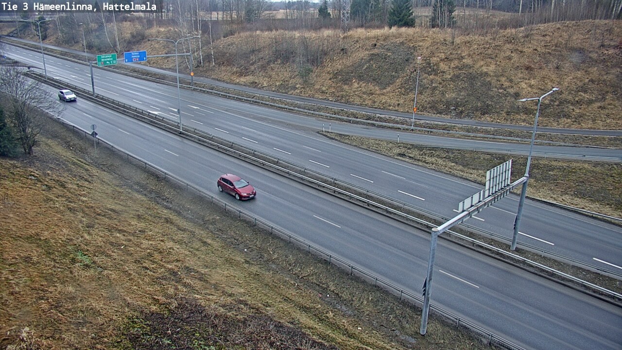 Kelikamerat Kuva Tie 3 Hämeenlinna, Hattelmala, Hämeenlinna, Kanta-Häme
