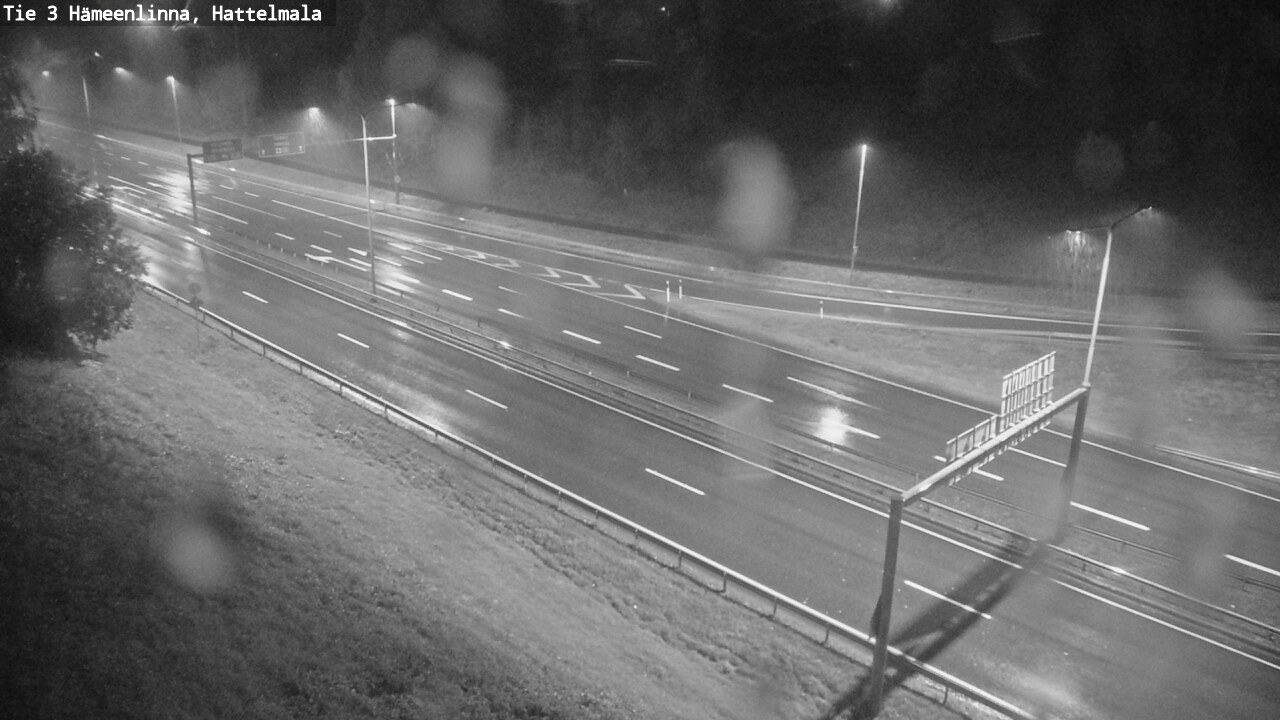 Weather Camera Image Road 3 Hämeenlinna, Hattelmala, Hämeenlinna, Kanta-Häme