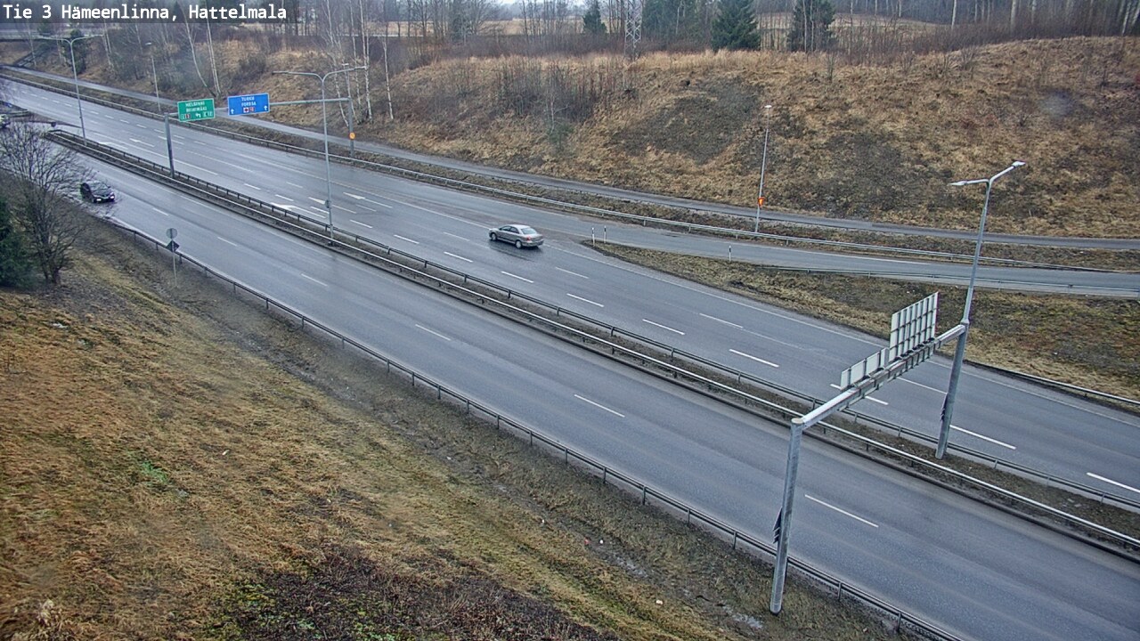 Kelikamerat Kuva Tie 3 Hämeenlinna, Hattelmala, Hämeenlinna, Kanta-Häme