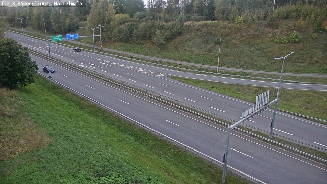 Weather Camera Image Road 3 Hämeenlinna, Hattelmala, Hämeenlinna, Kanta-Häme
