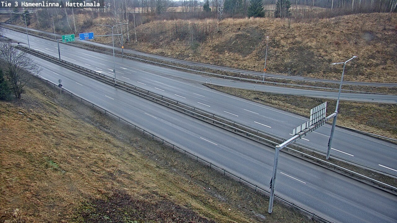 Kelikamerat Kuva Tie 3 Hämeenlinna, Hattelmala, Hämeenlinna, Kanta-Häme