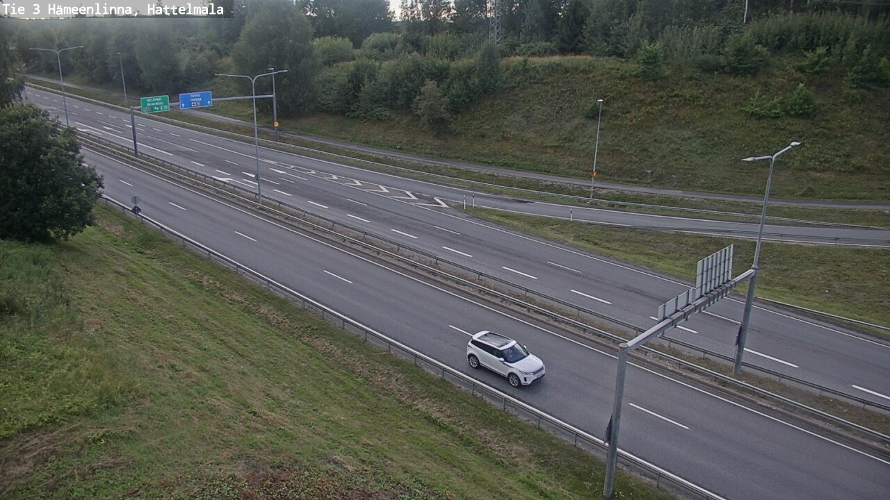 Kelikamerat Kuva Tie 3 Hämeenlinna, Hattelmala, Hämeenlinna, Kanta-Häme