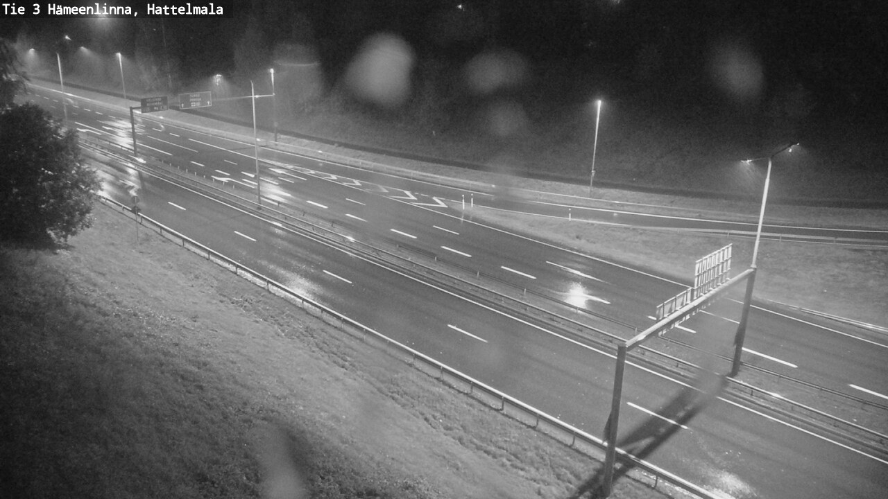 Weather Camera Image Road 3 Hämeenlinna, Hattelmala, Hämeenlinna, Kanta-Häme
