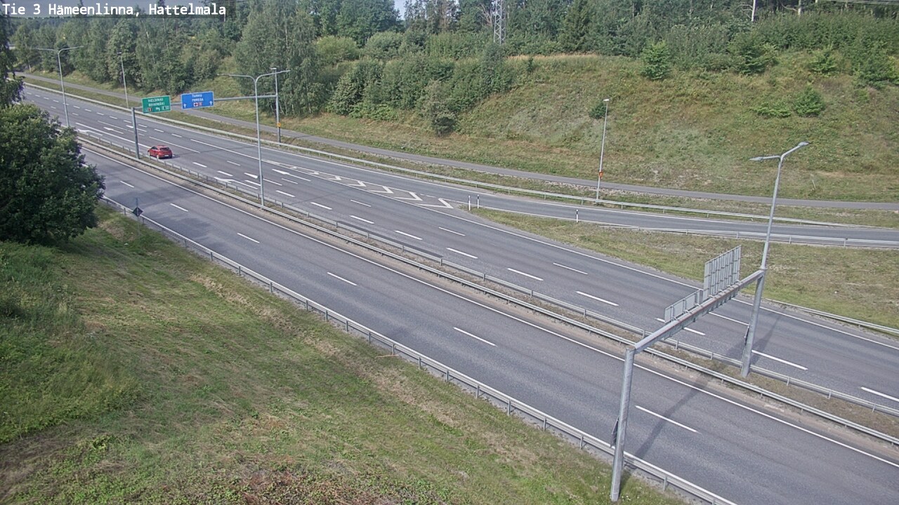 Kelikamerat Kuva Tie 3 Hämeenlinna, Hattelmala, Hämeenlinna, Kanta-Häme