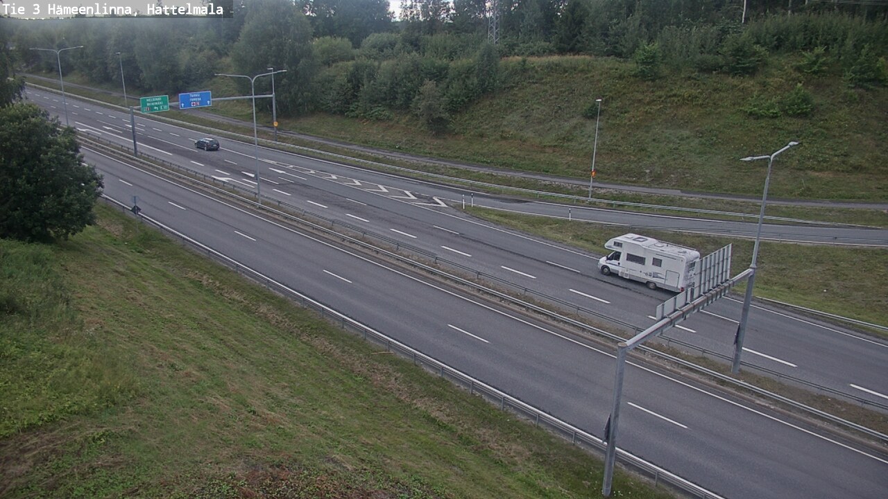 Kelikamerat Kuva Tie 3 Hämeenlinna, Hattelmala, Hämeenlinna, Kanta-Häme