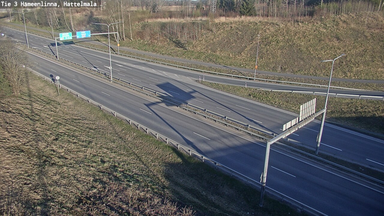 Weather Camera Image Väg 3 Tavastehus, Hattelmala, Hämeenlinna, Kanta-Häme